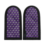 Purple Cow Pattern Print Skillet Handle Cover