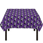 Purple Cow Pattern Print Tablecloth