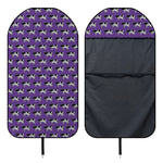 Purple Cow Pattern Print Waterproof Car Seat Cover
