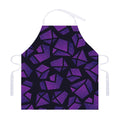 Purple Crystal Cosmic Galaxy Space Print Adjustable Apron