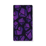 Purple Crystal Cosmic Galaxy Space Print Baby Crib Sheet