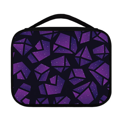 Purple Crystal Cosmic Galaxy Space Print Classic Bible Case