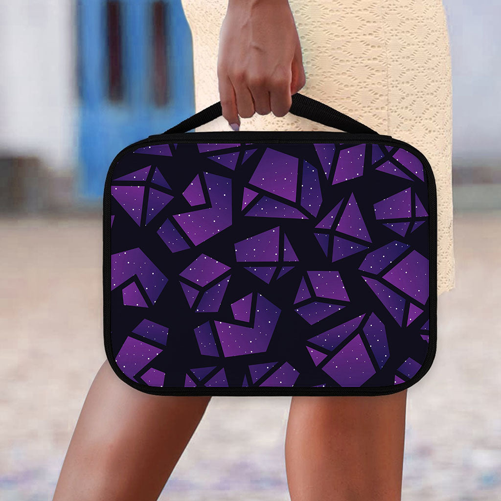Purple Crystal Cosmic Galaxy Space Print Classic Bible Case