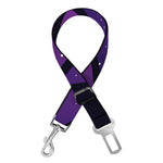 Purple Crystal Cosmic Galaxy Space Print Dog Seat Belt