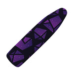 Purple Crystal Cosmic Galaxy Space Print Ironing Board Cover