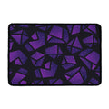 Purple Crystal Cosmic Galaxy Space Print Kitchen Mat