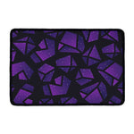 Purple Crystal Cosmic Galaxy Space Print Kitchen Mat