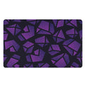 Purple Crystal Cosmic Galaxy Space Print Polyester Doormat