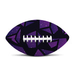 Purple Crystal Cosmic Galaxy Space Print Rugby Ball