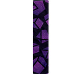 Purple Crystal Cosmic Galaxy Space Print Table Runner