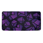 Purple Crystal Cosmic Galaxy Space Print Towel