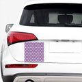 Purple Cupcake Pattern Print Car Sticker