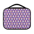 Purple Cupcake Pattern Print Classic Bible Case