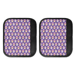Purple Cupcake Pattern Print Handle Covers