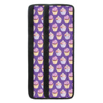 Purple Cupcake Pattern Print Refrigerator Handle Covers