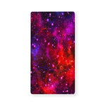 Purple Dark Galaxy Space Print Baby Crib Sheet