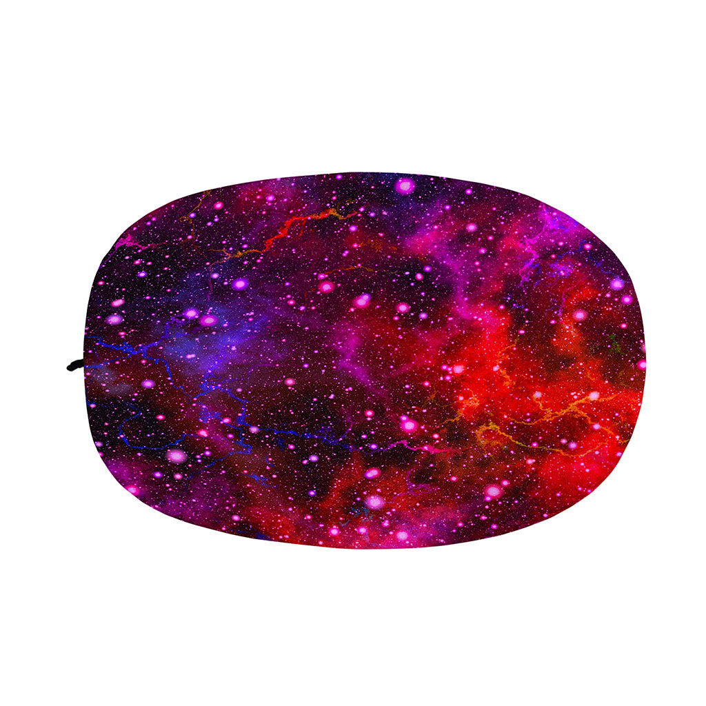 Purple Dark Galaxy Space Print Car Side Mirror Covers