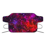 Purple Dark Galaxy Space Print Car Windshield Snow Cover