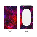 Purple Dark Galaxy Space Print Changing Pad Cover