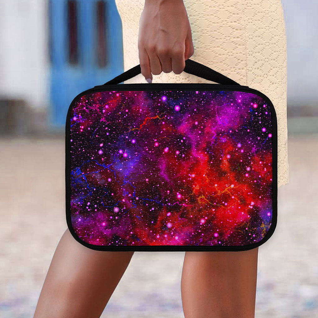 Purple Dark Galaxy Space Print Classic Bible Case
