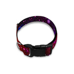 Purple Dark Galaxy Space Print Dog Collar