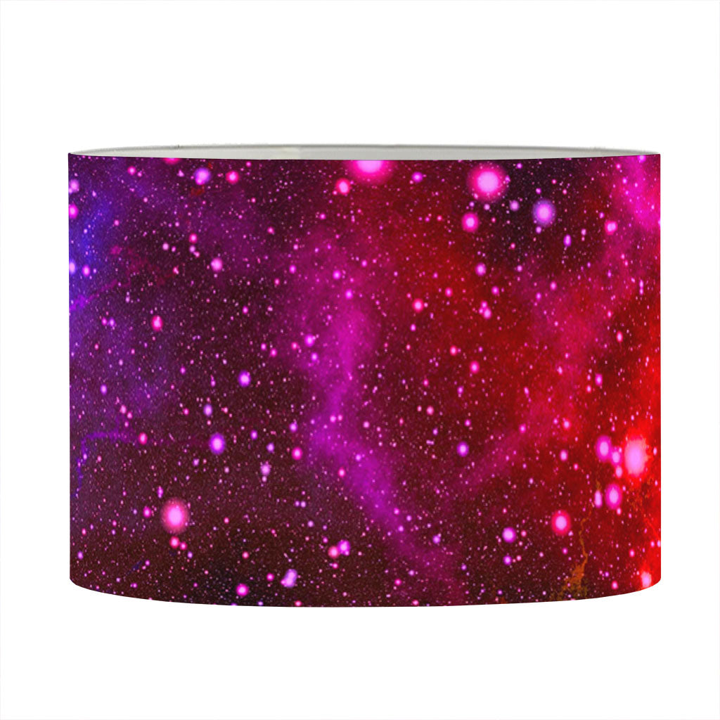 Purple Dark Galaxy Space Print Drum Lamp Shade
