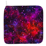 Purple Dark Galaxy Space Print Hand Towel