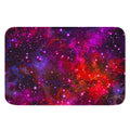 Purple Dark Galaxy Space Print Indoor Door Mat