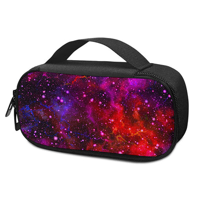 Purple Dark Galaxy Space Print Insulin Cooler Travel Case
