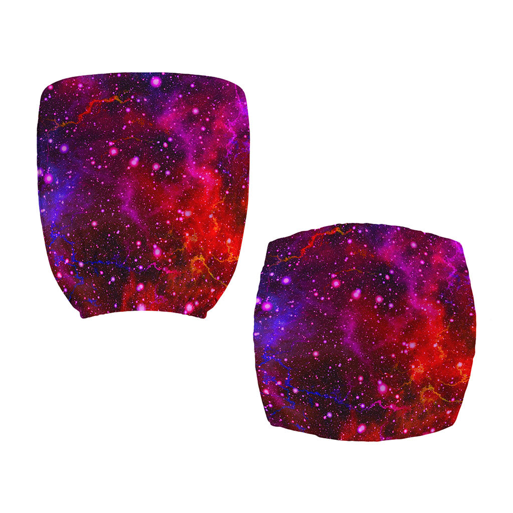 Purple Dark Galaxy Space Print Office Chair Cover