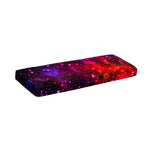 Purple Dark Galaxy Space Print Piano Keyboard Cover