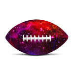 Purple Dark Galaxy Space Print Rugby Ball