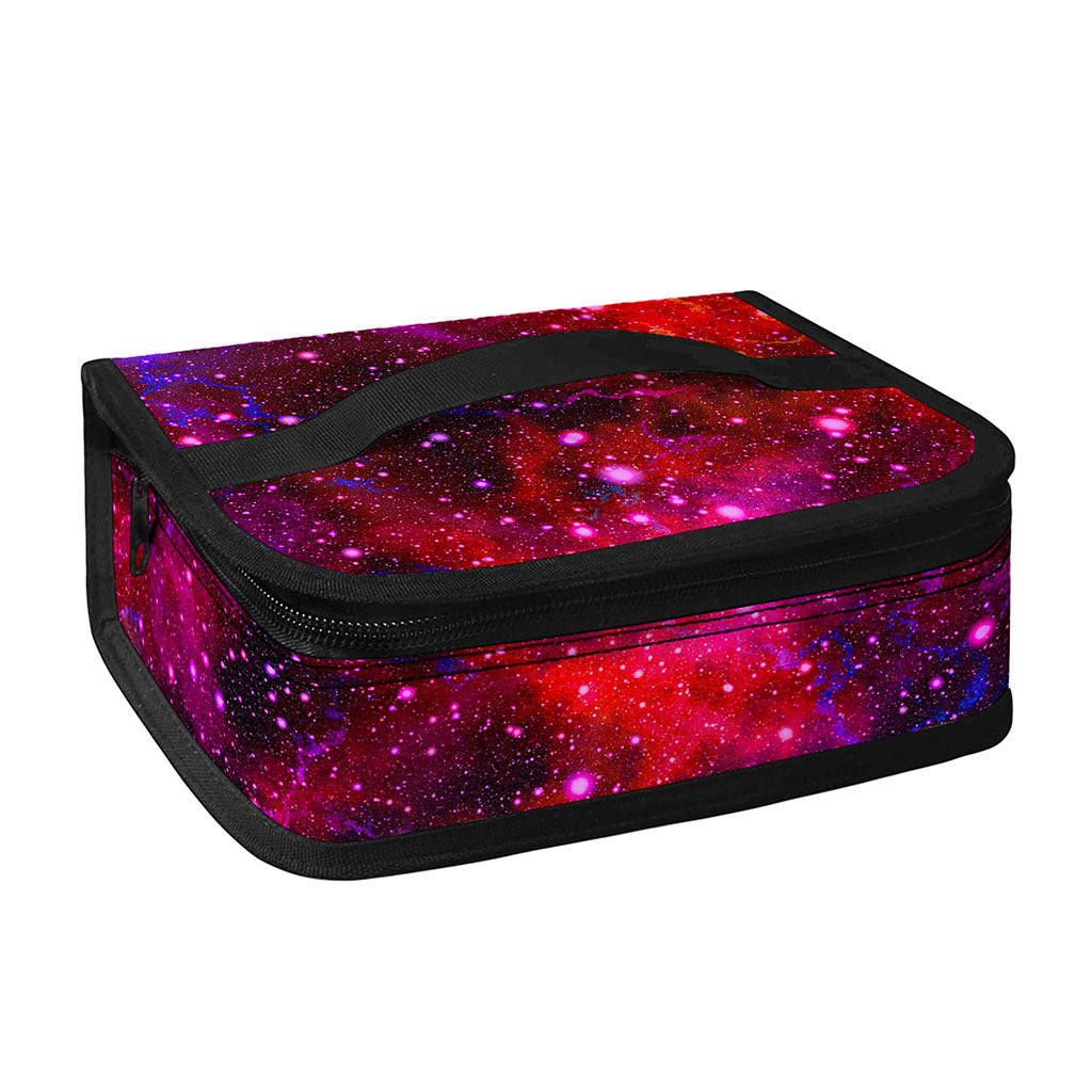 Purple Dark Galaxy Space Print Small Lunch Bag