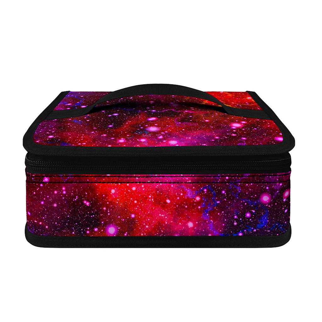 Purple Dark Galaxy Space Print Small Lunch Bag