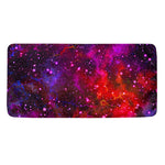 Purple Dark Galaxy Space Print Towel