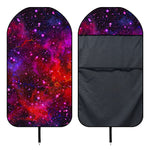 Purple Dark Galaxy Space Print Waterproof Car Seat Cover