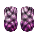Purple Disco Lights Pattern Print Bar Stool Covers
