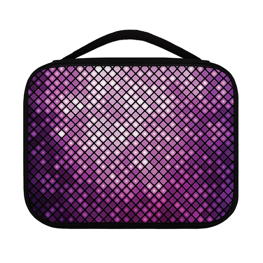 Purple Disco Lights Pattern Print Classic Bible Case