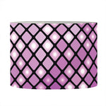 Purple Disco Lights Pattern Print Drum Lamp Shade