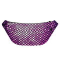 Purple Disco Lights Pattern Print Fanny Pack