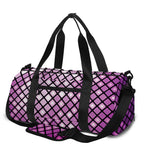 Purple Disco Lights Pattern Print Gym Bag