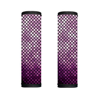 Purple Disco Lights Pattern Print Handle Covers