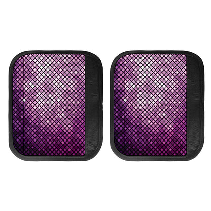 Purple Disco Lights Pattern Print Handle Covers