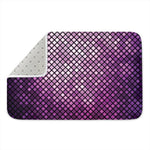 Purple Disco Lights Pattern Print Indoor Door Mat