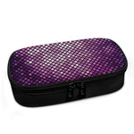 Purple Disco Lights Pattern Print Insulin Cooler Travel Case