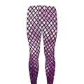 Purple Disco Lights Pattern Print Men's Leggings
