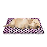 Purple Disco Lights Pattern Print Pet Cooling Mat Cover