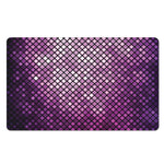 Purple Disco Lights Pattern Print Polyester Doormat
