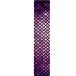 Purple Disco Lights Pattern Print Table Runner