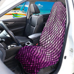 Purple Disco Lights Pattern Print Waterproof Car Seat Cover